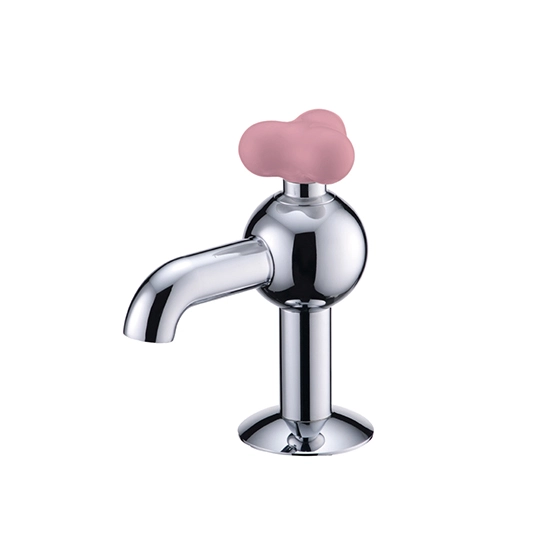 Sink Tap (Pink Handle)