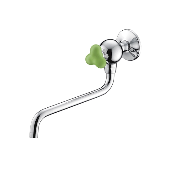 Kitchen Faucet (Green)(Wall-Mounted/Cold Only)