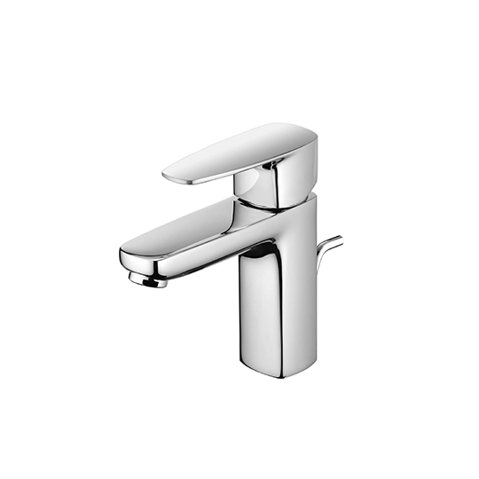 Basin Faucet W/Lift Rod & Pop-Up & Tail Tube & Angle Stops