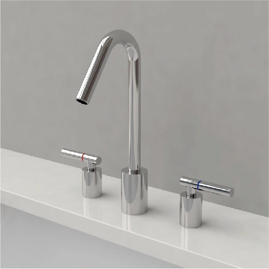 Two-Handle Basin Faucet